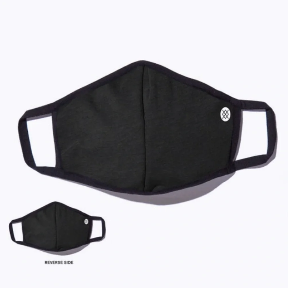 Stance Solid Black One Size Fits All Face Mask New in Package!